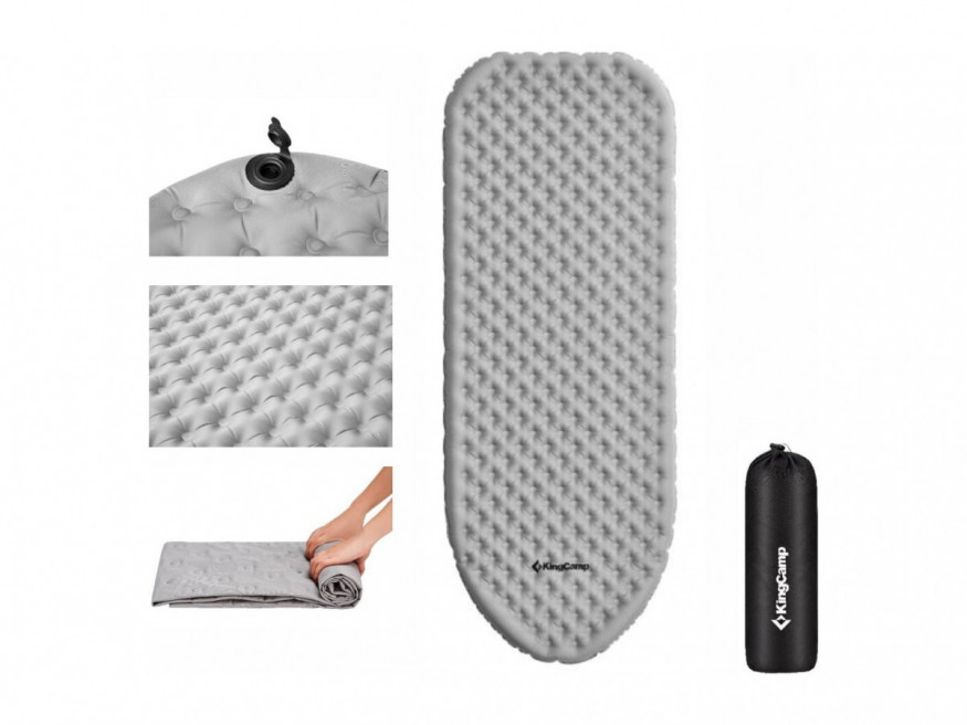 Коврик самонадувающийся 2009 VIBORG 8.0, 198х75х8 см, King Camp