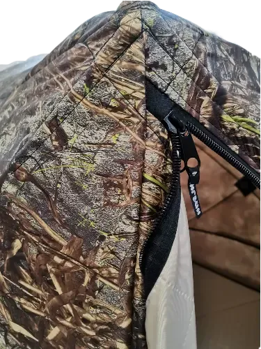 Походная Баня Премиум, камуфляж, композит 9 мм (трехслойная), ПИНГВИН