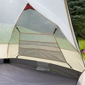 Палатка RockLand Cycle 2 Si бордовая, двухместная Alu