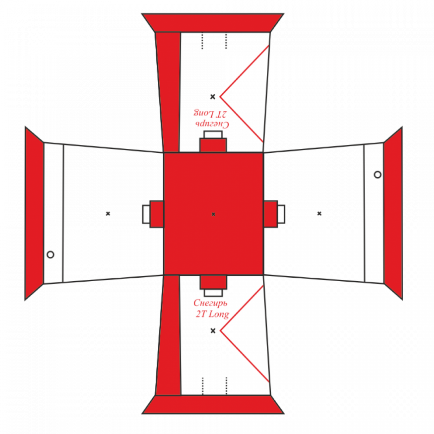 Палатка &amp;quot;Снегирь 2Т long Компакт&amp;quot;
