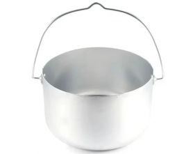 Котелок костровой СЛЕДОПЫТ цилиндрический 6 л, алюминий