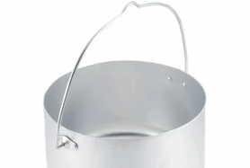 Котелок костровой СЛЕДОПЫТ цилиндрический 6 л, алюминий