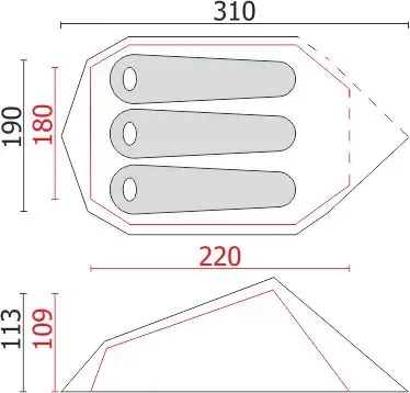 Палатка MINIMA 3 SL