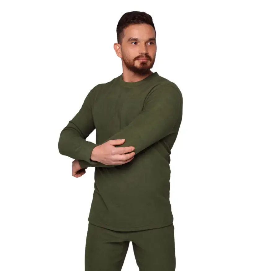 Термобелье Fleece Zip, с молнией, комплект, до -25°С, Следопыт