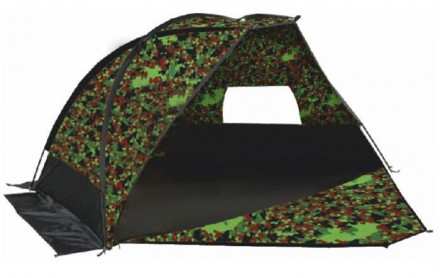 Палатка TALBERG Forest Shelter 4, четырехместная, камуфляжного цвета