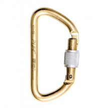 Карабин стальной увеличенный трапеция "keylock", 50 кН, Ринг
