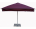 Зонт квадратный 3 х 3 м (4 спиц) сталь, с воланом