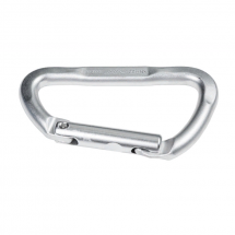 Карабин дюралевый трапеция Малый с р/ж с прямой защелкой кейлок, 22 кН, Ринг